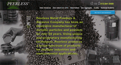 Desktop Screenshot of peerlessmetal.com